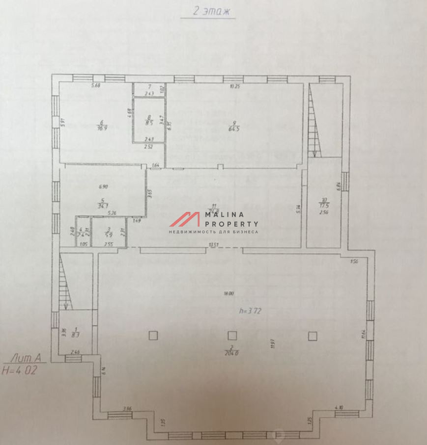 Продажа здания с арендаторами в г. Луховицы