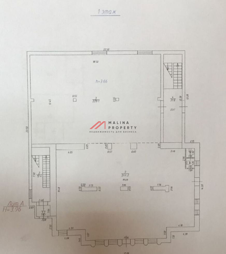 Продажа здания с арендаторами в г. Луховицы