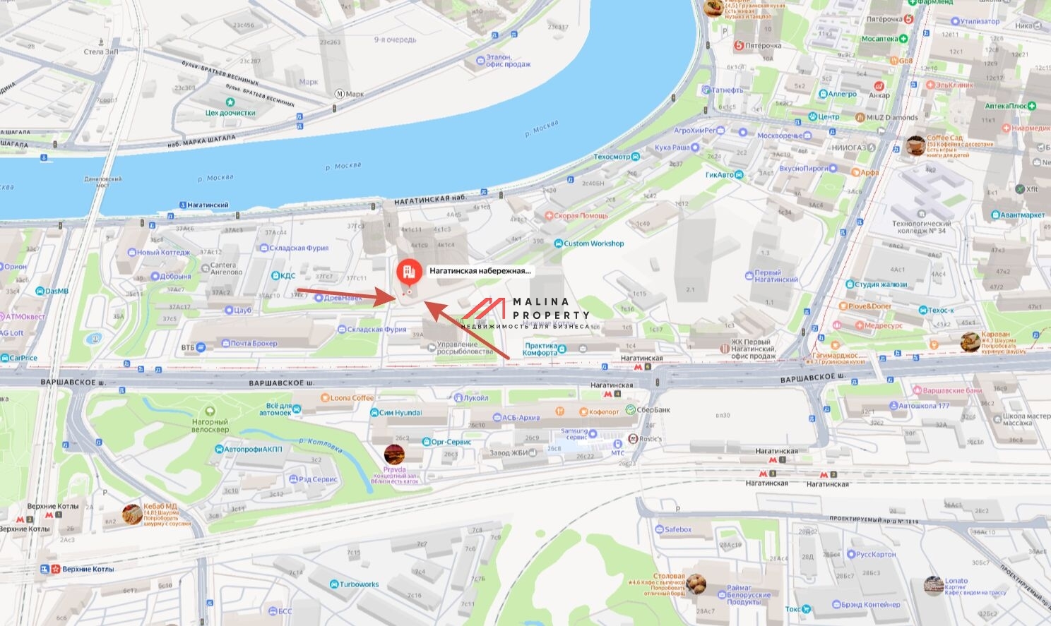 Продажа торгового помещения под супермаркет 