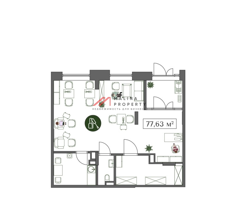 Аренда помещения в ЖК Преображенская площадь