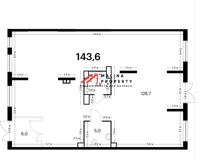Аренда торгового помещения в ЖК "Ильинские луга"