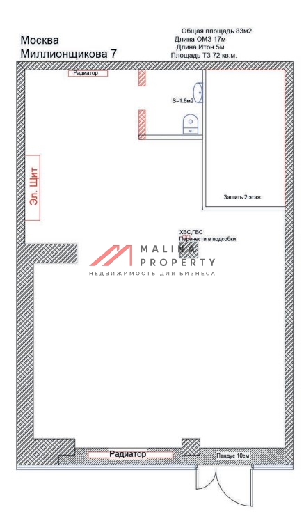 Аренда торгового помещения в плотном спальнике 