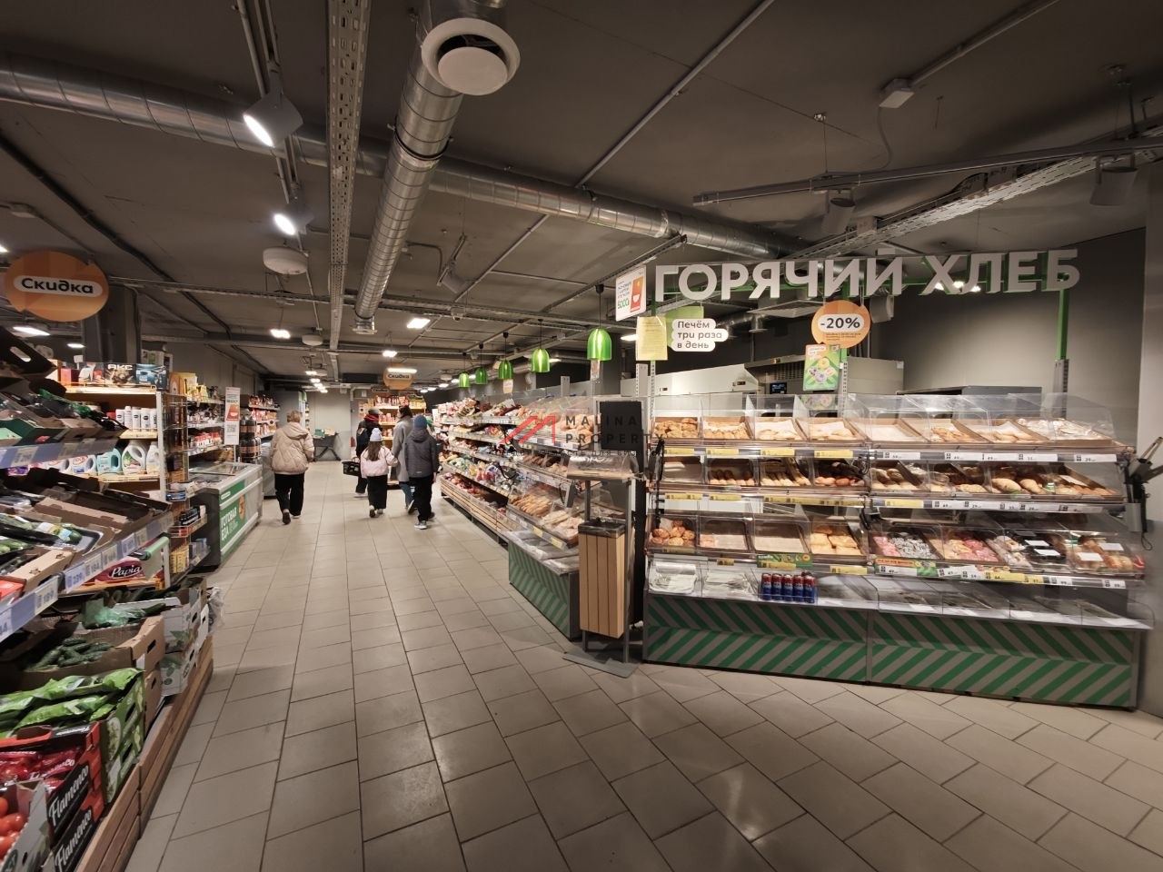 Продажа помещения с супермаркетом "Пятерочка "
