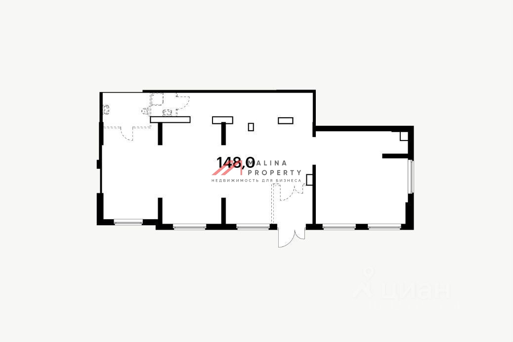 Аренда торгового помещения в ЖК "Ярославский квартал" 