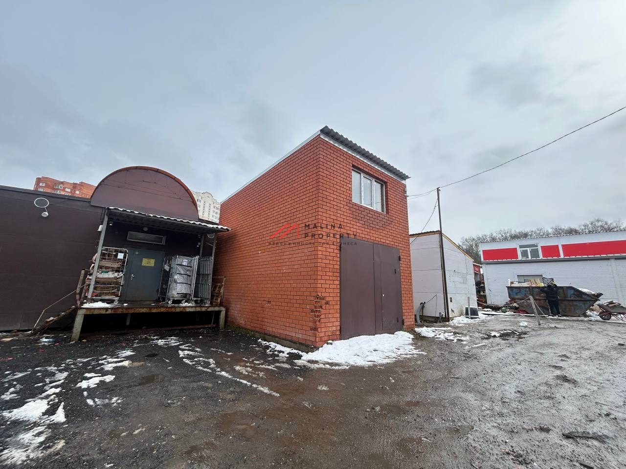 Здание с магазином. Окупаемость 6,6 лет. 