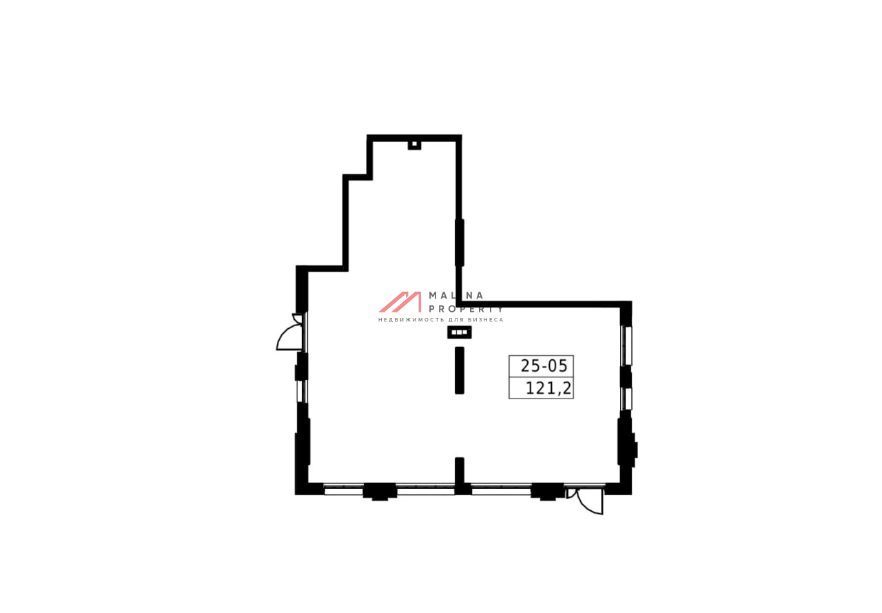 Аренда торгового помещения в ЖК "Дом на Зорге" 