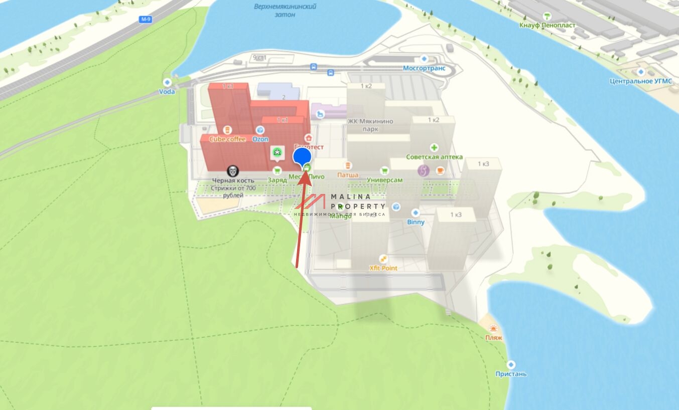Продажа торгового помещения в ЖК "Мякинино парк"