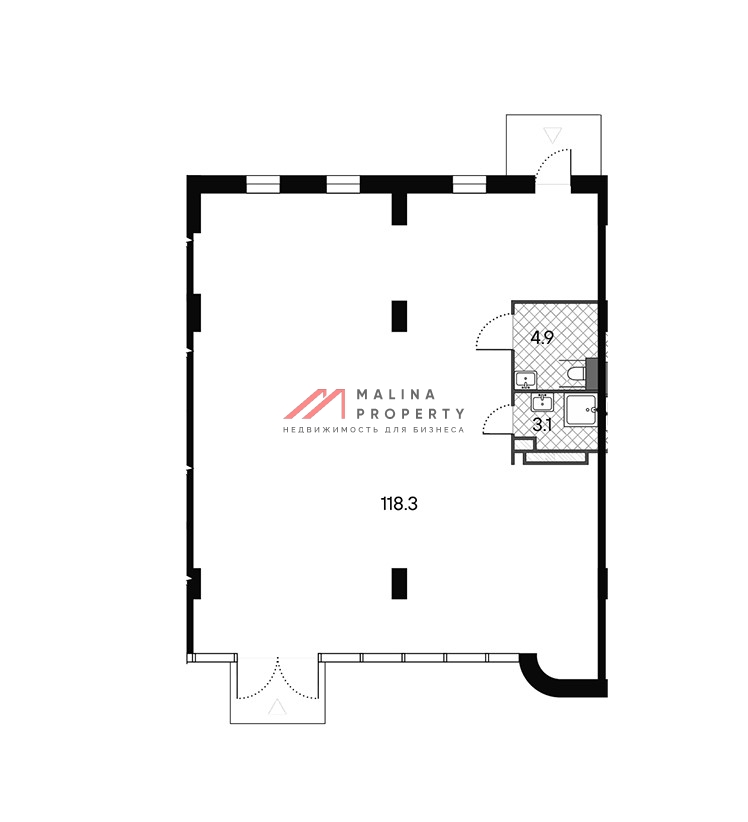 Продажа торгового помещения в ЖК "ЗИЛАРТ МАРК" 