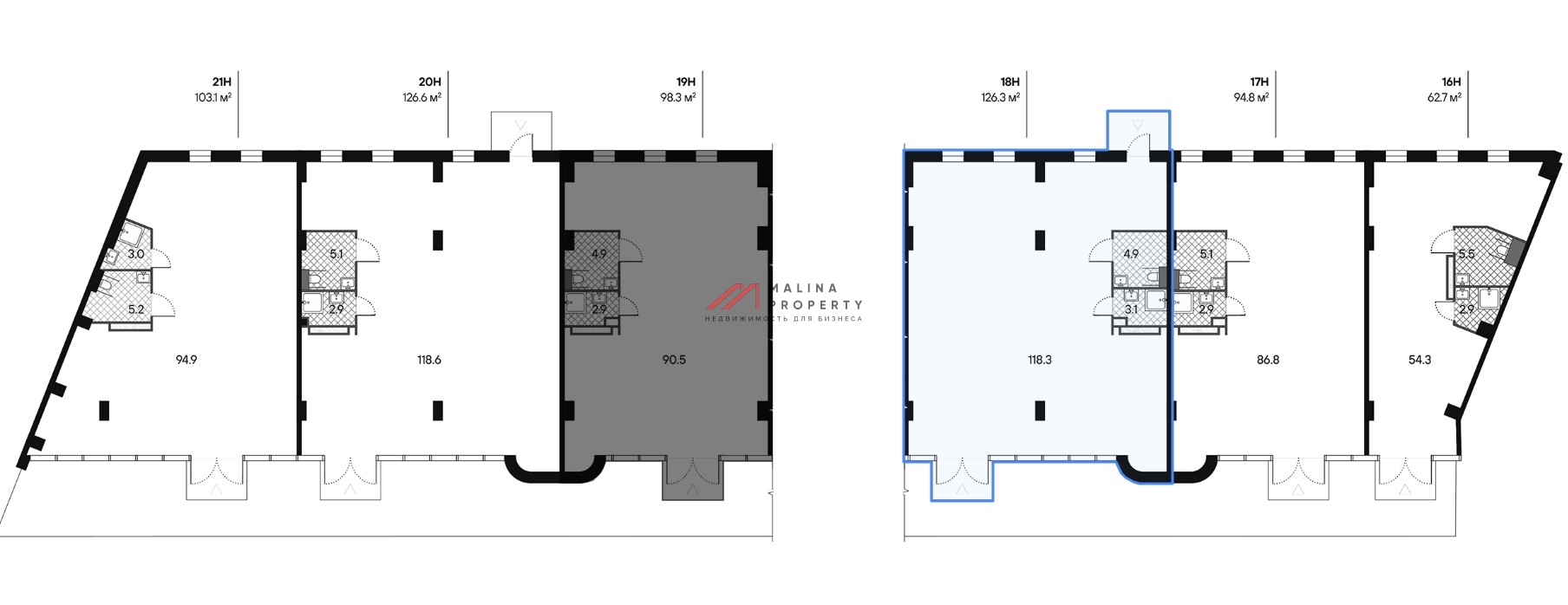 Продажа торгового помещения в ЖК "ЗИЛАРТ МАРК" 