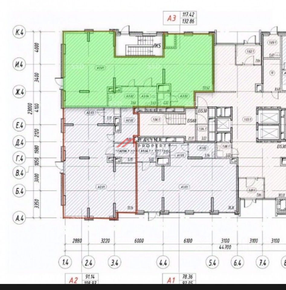 Аренда торгового помещения в ЖК "Тропарёво парк" 