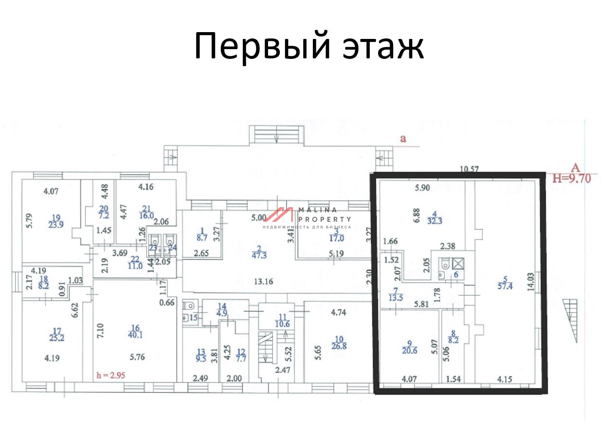Продажа административного здания в Люблино