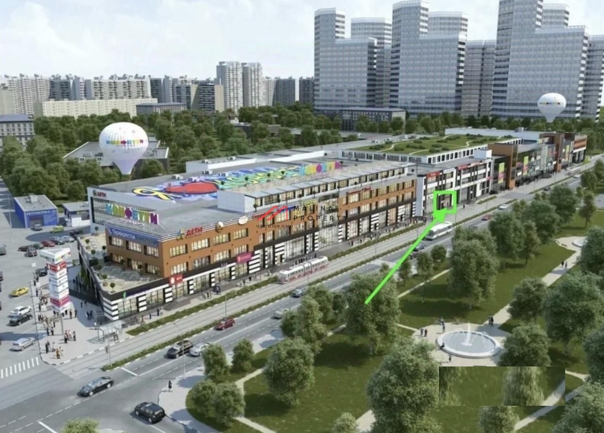 Продажа коммерческого помещения в ТЦ "Конфетти" 