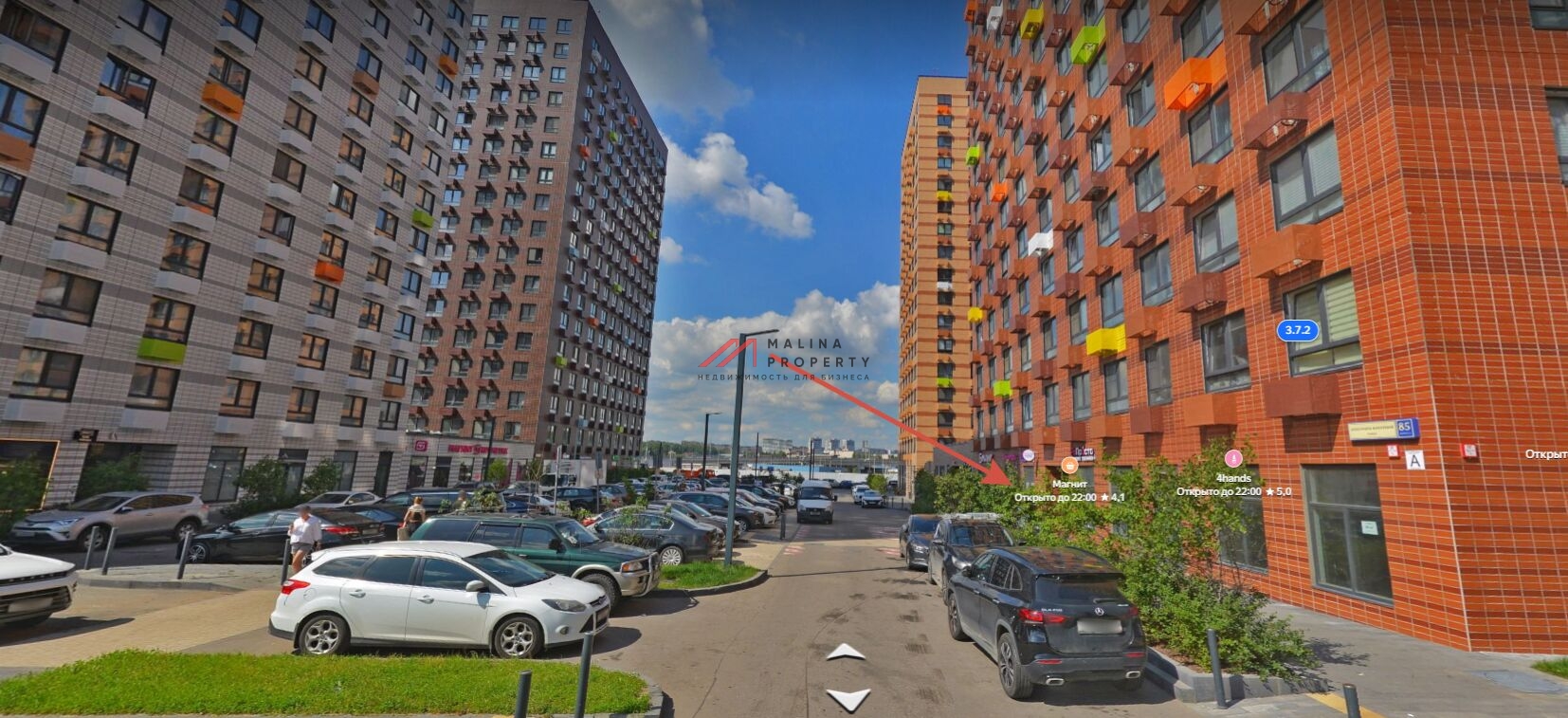 Аренда торгового помещения в ЖК "Бунинские луга"