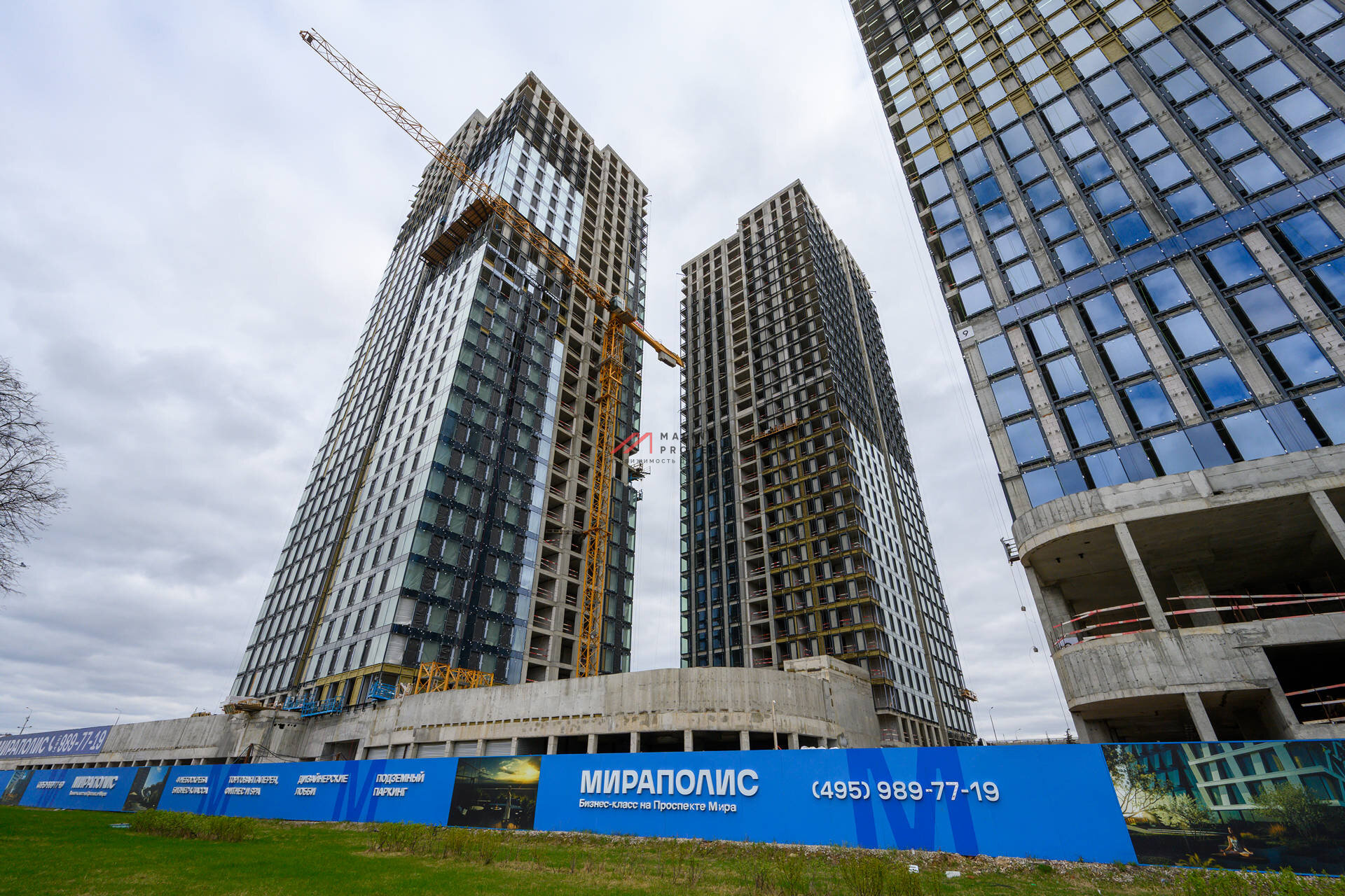 Продажа помещения в ЖК Мираполис, на гипертрафике
