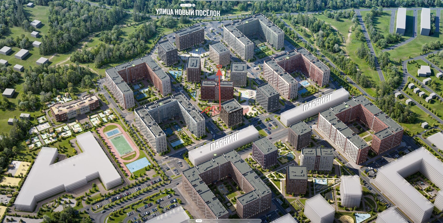 Продажа углового помещения в ЖК "Ильинские луга" 