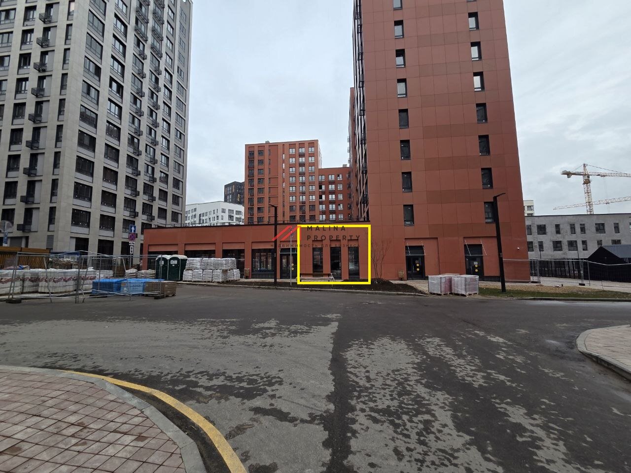 Аренда помещения в стилобате в комплексе Дзен кварталы