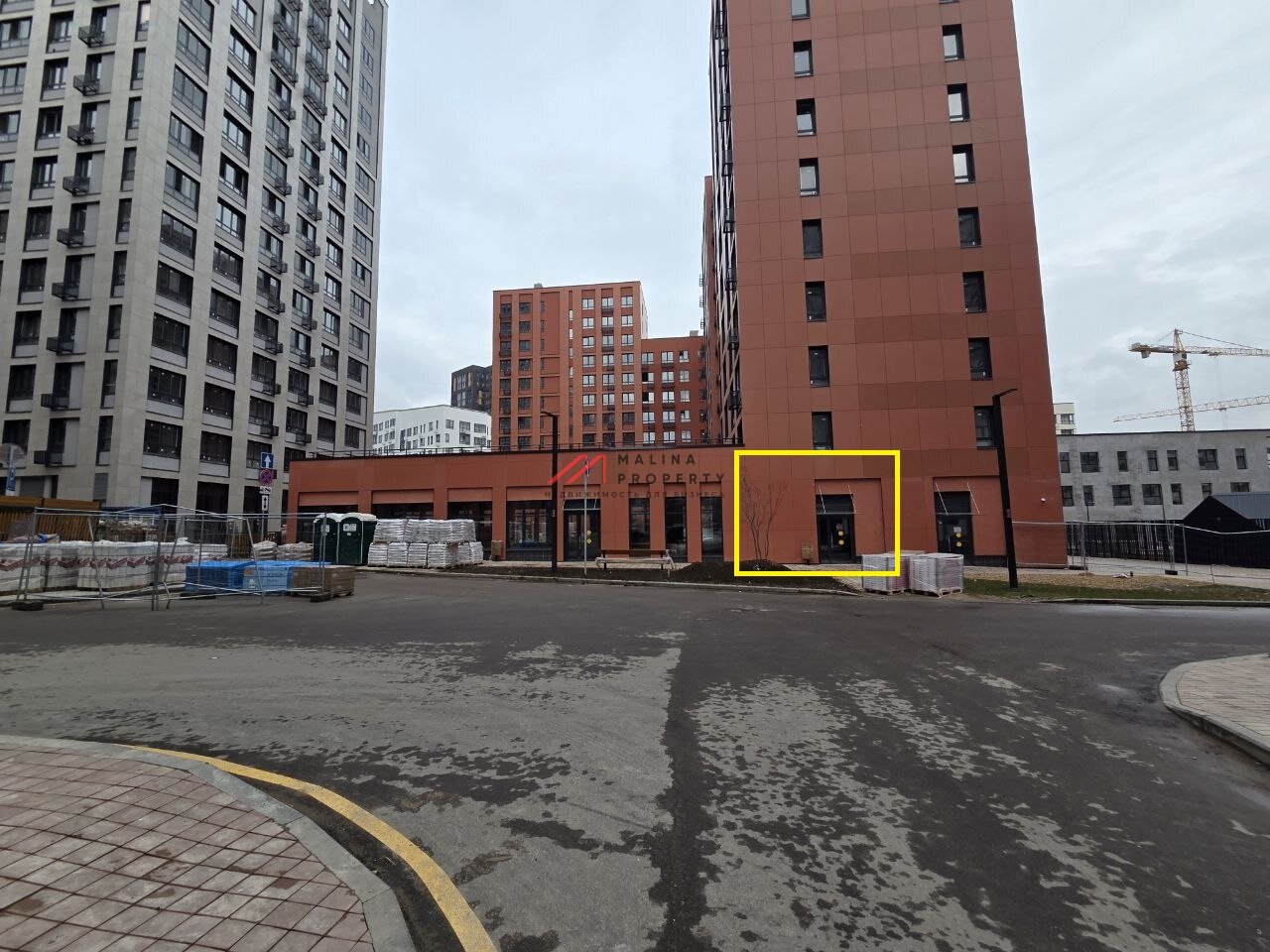 Аренда помещения в стилобате в комплексе Дзен кварталы