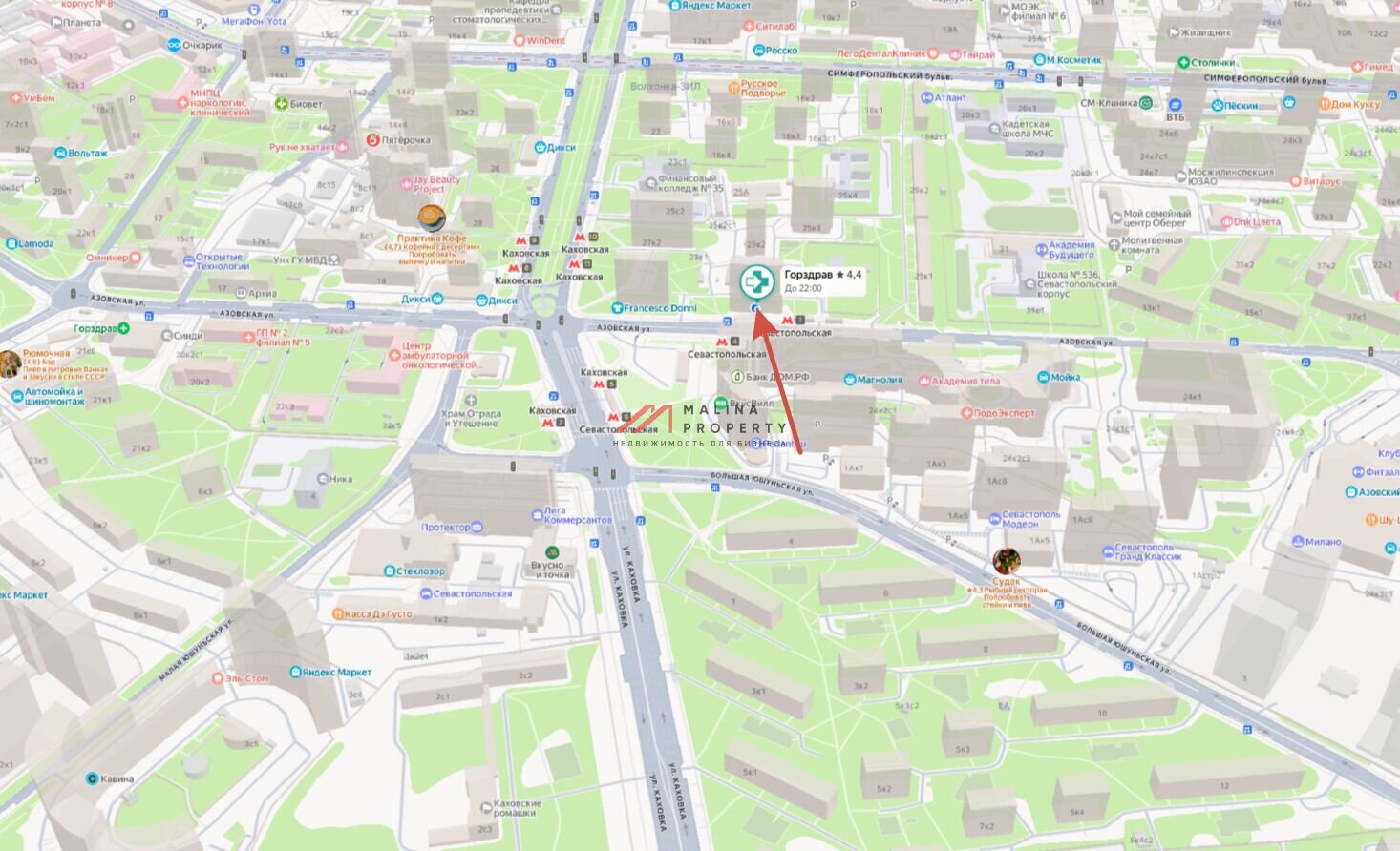 Готовый арендный бизнес на выходе из метро Севастопольская 