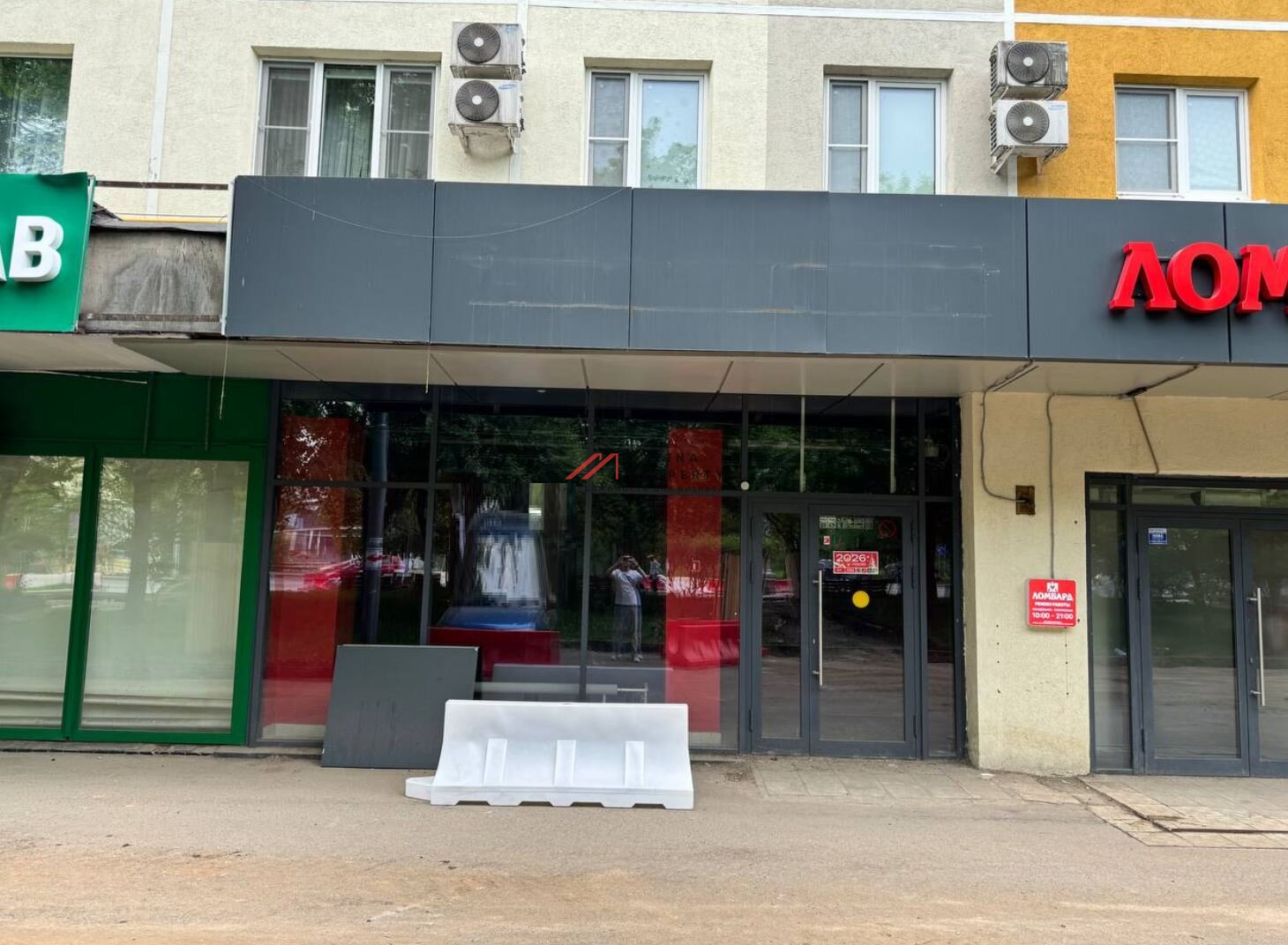 Аренда торгового помещения в плотном спальнике 