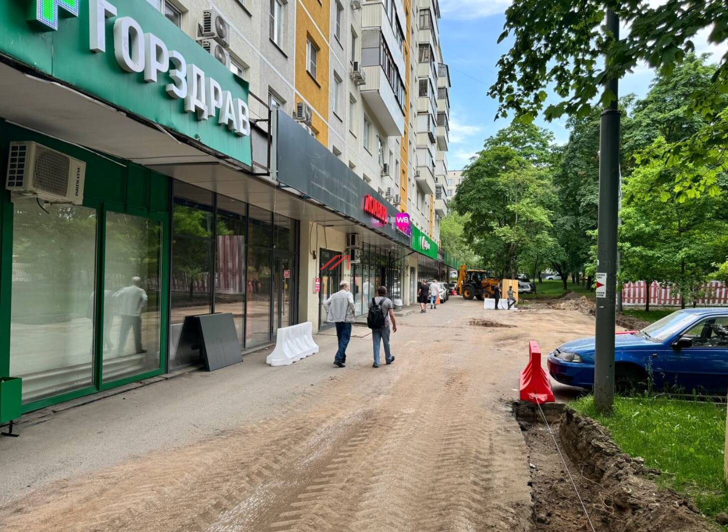 Аренда торгового помещения в плотном спальнике 