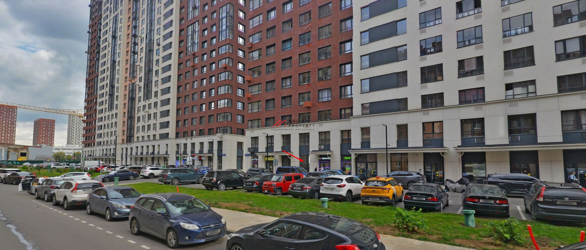 Продажа торгового помещения в ЖК "Аквилон Beside" 