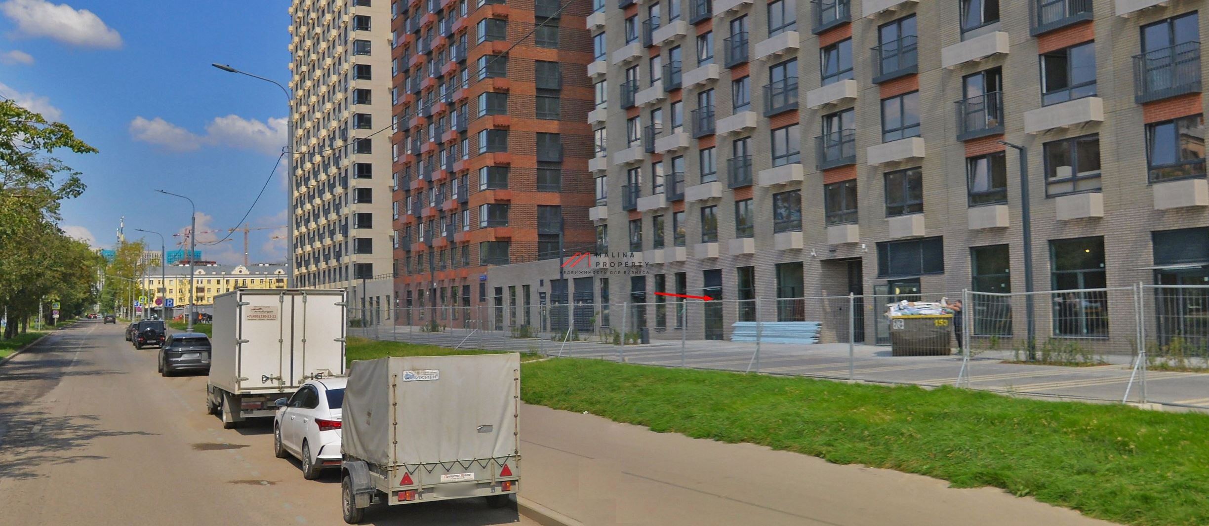 Аренда торгового помещения в ЖК "Руставели 14"