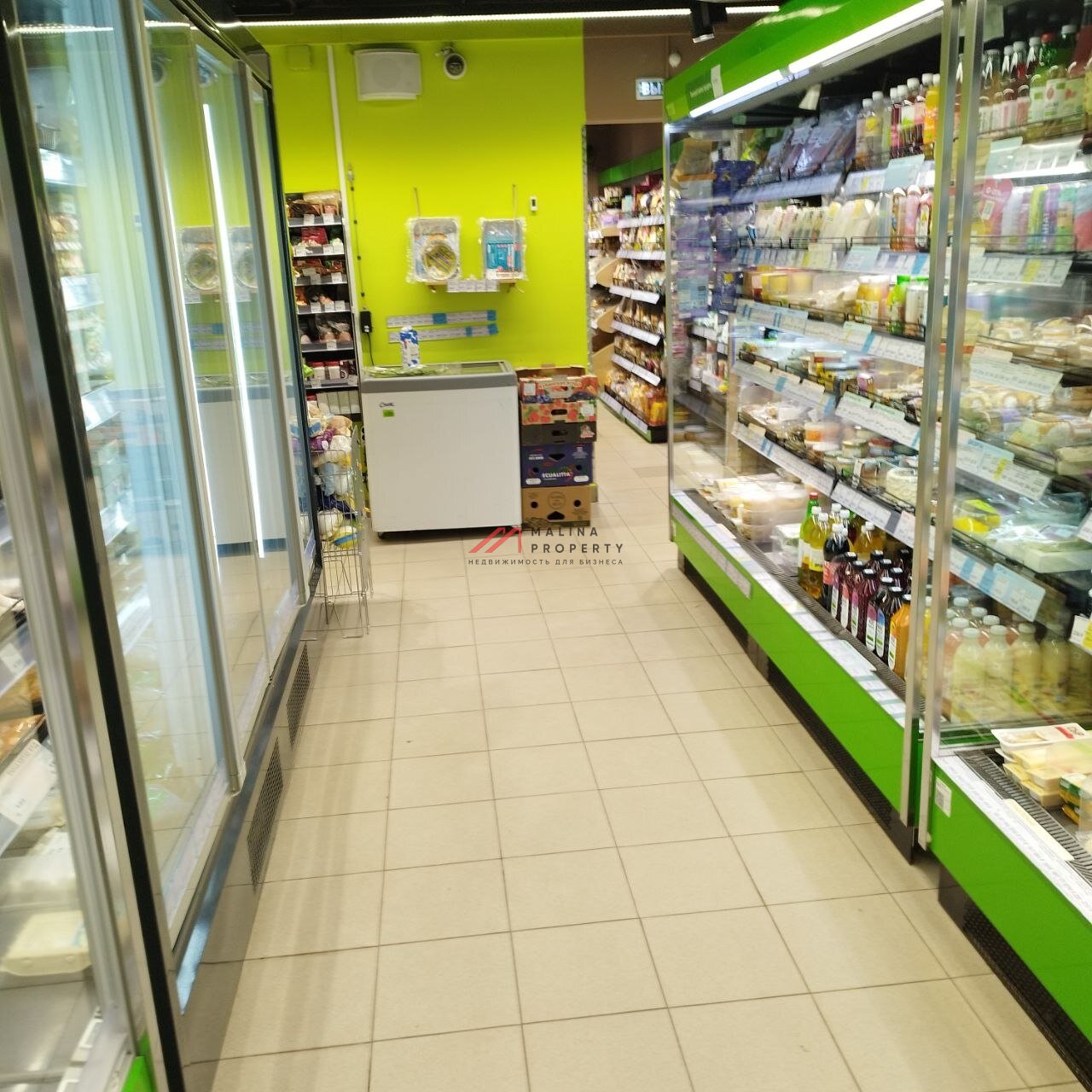 Продажа помещения с арендатором Вкусвилл
