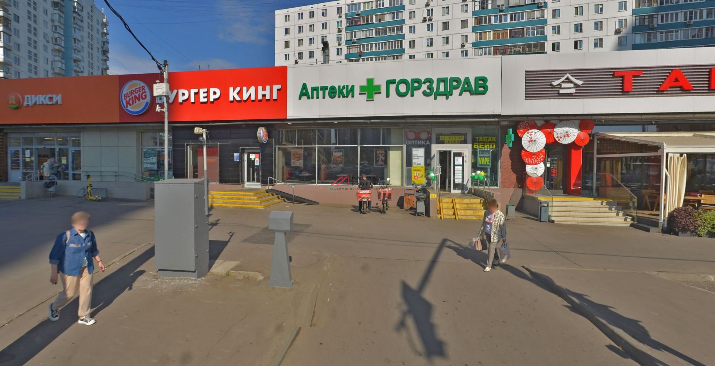 Продажа торгового здания с арендаторами у м. Строгино