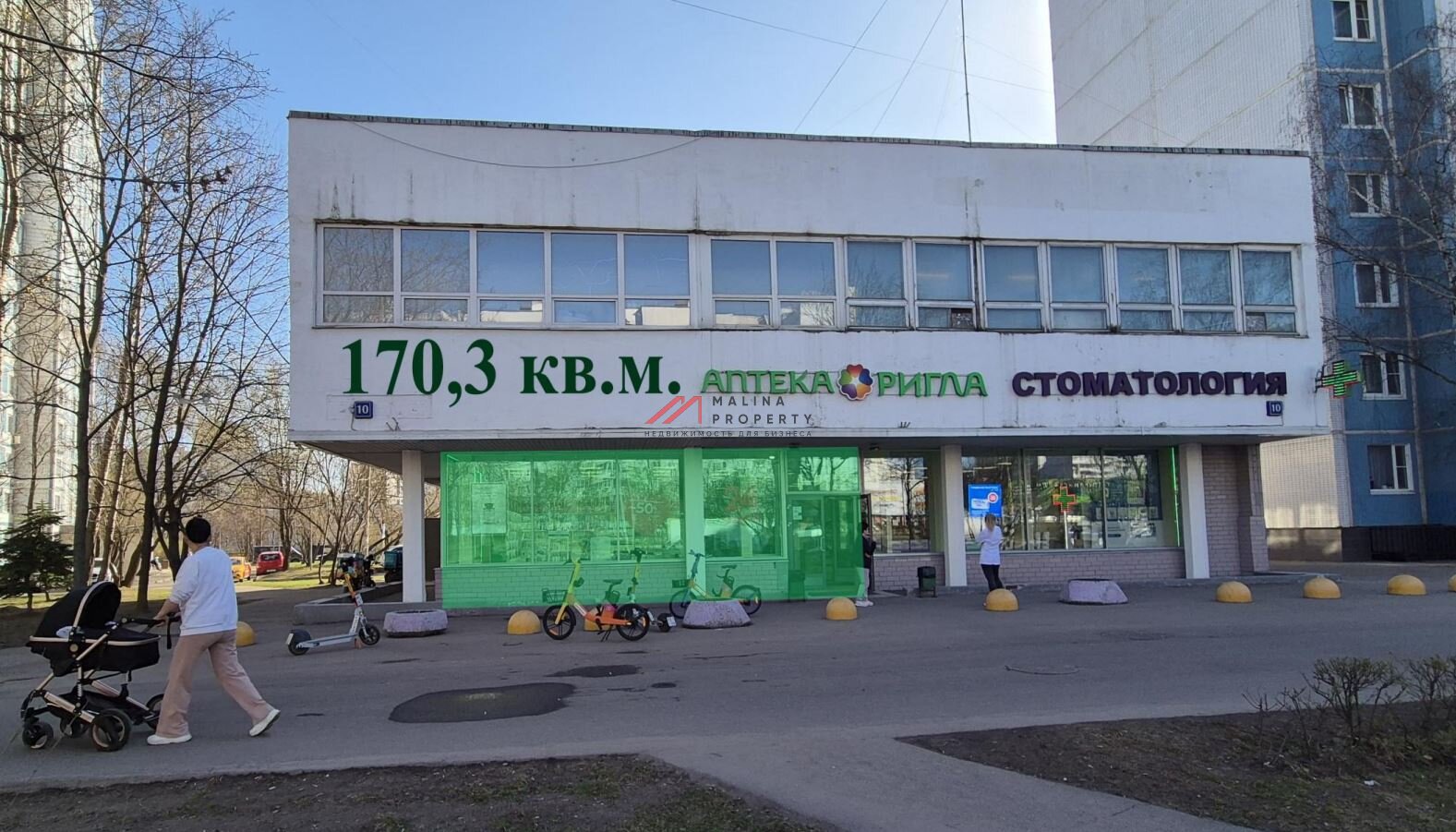 Аренда торгового здания в Строгино