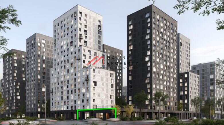 Продажа торгового помещения в ЖК "Shagal" 