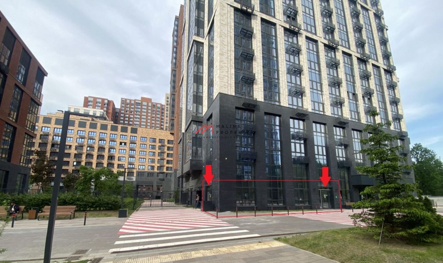 Продажа торгового помещения в ЖК "Мой адрес на Клинской" 