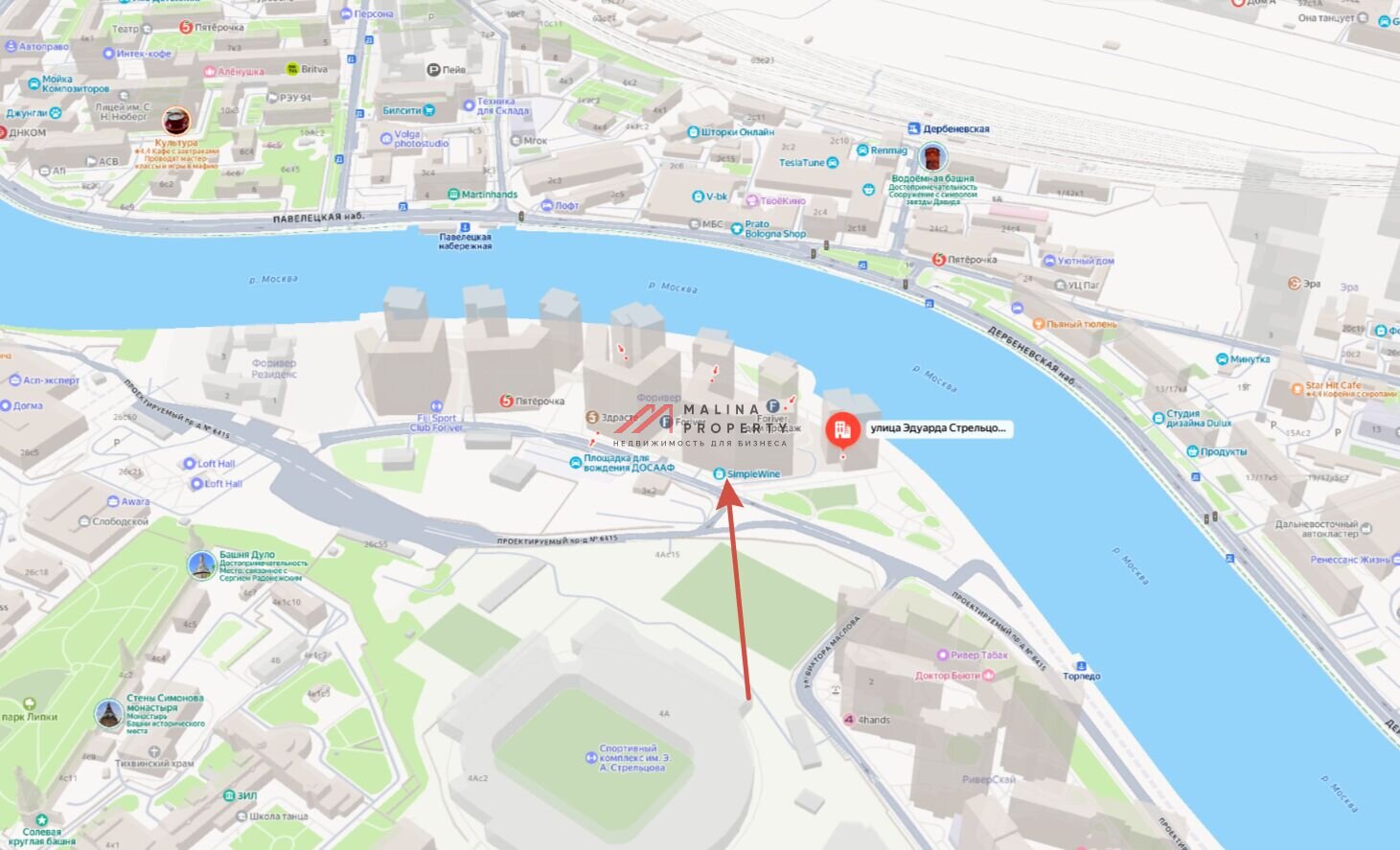 Продажа торгового помещения в ЖК "Foriver"