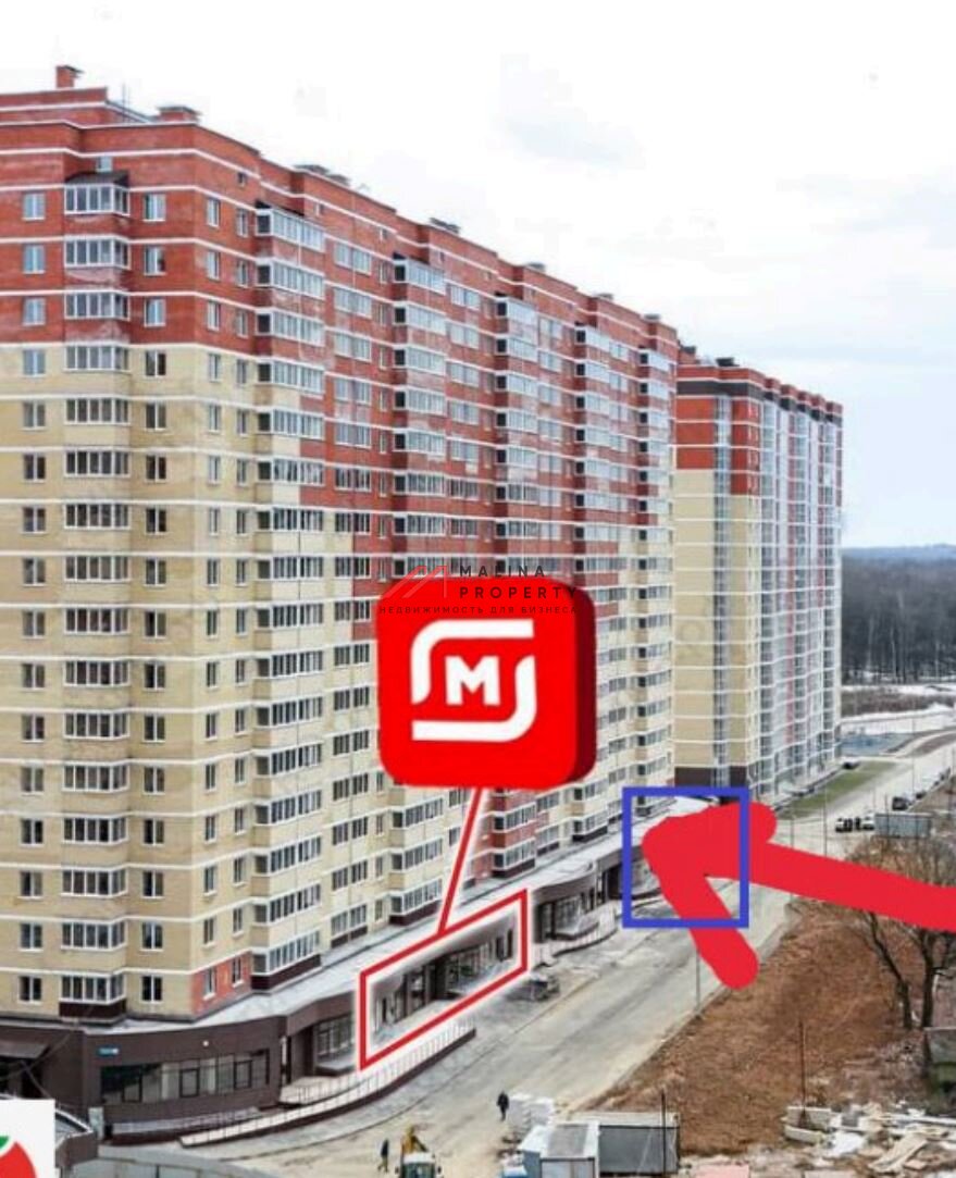 Продажа торгового помещения в ЖК "Оптима" 