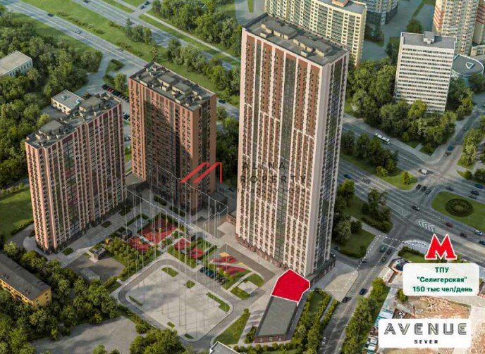 Продажа торгового помещения с супермаркетом Магнит