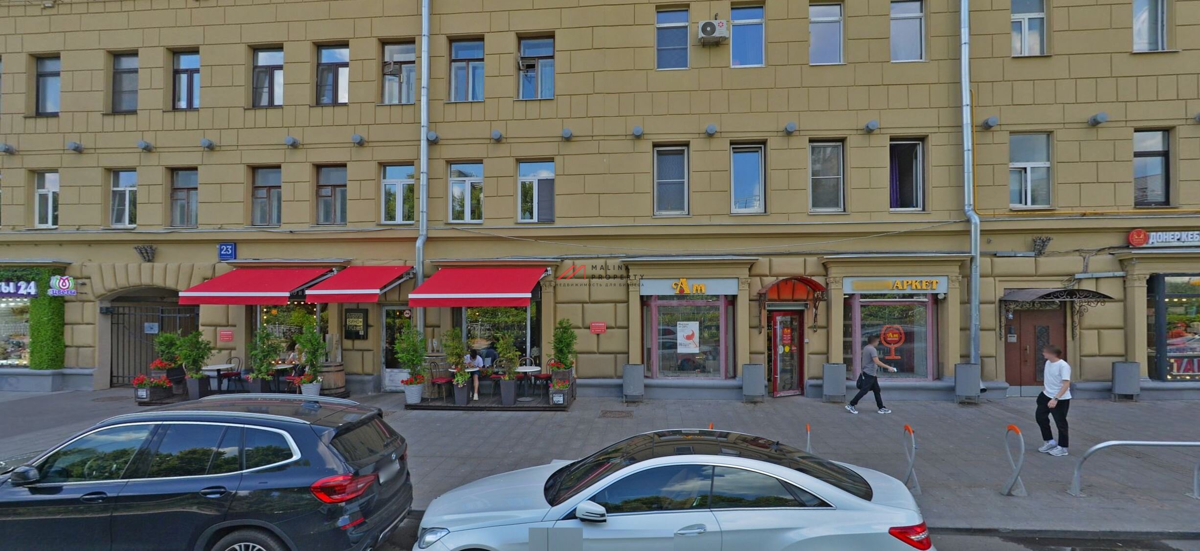 Продажа помещения с арендатором на Цветном бульваре
