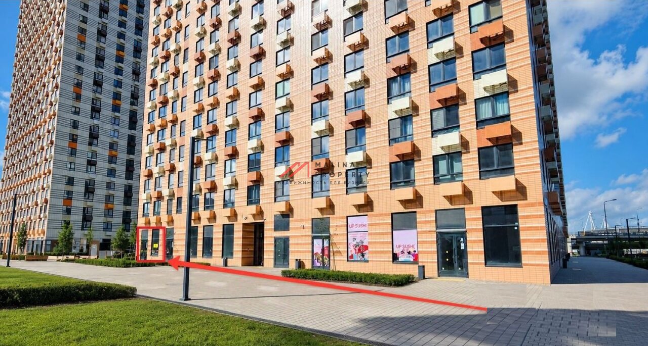 Аренда торгового помещения в ЖК "Амурский парк" 