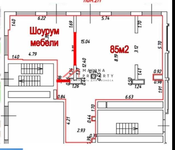 Продажа торгового помещения рядом с метро Потапово