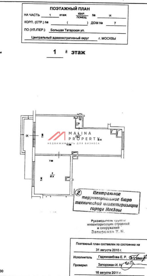 Аренда торгового помещения рядом с метро Новокузнецкая 