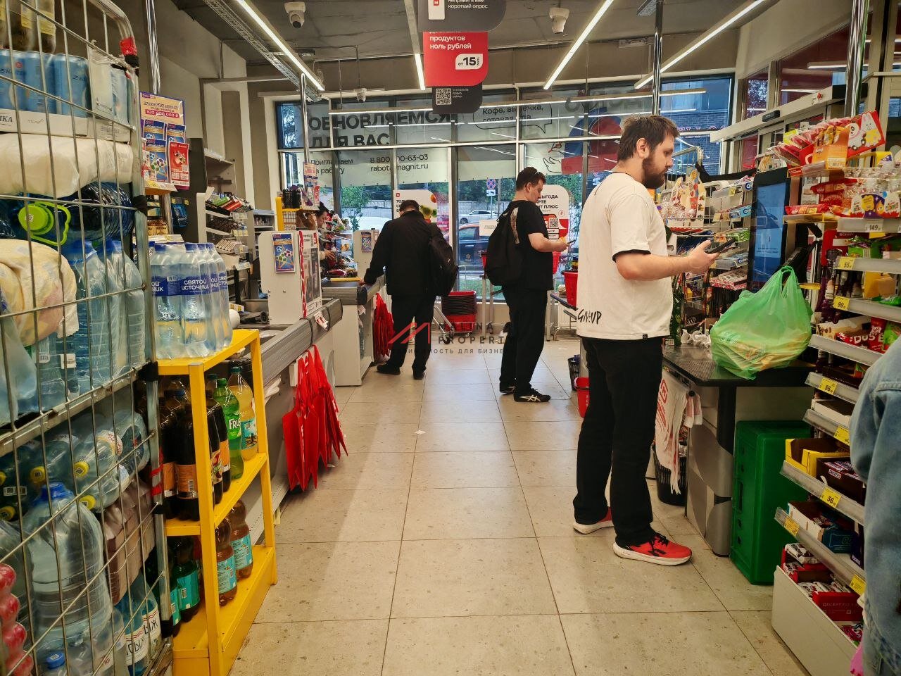 Продажа помещения с арендатором "Магнит" в ЖК Спутник