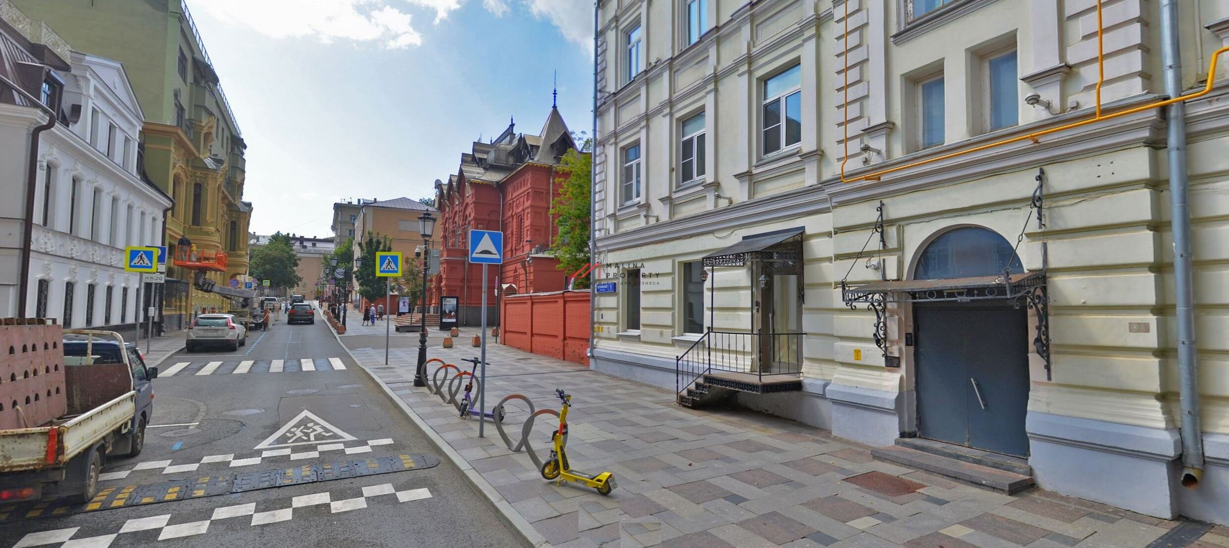 Аренда коммерческого помещения в Петровском переулке