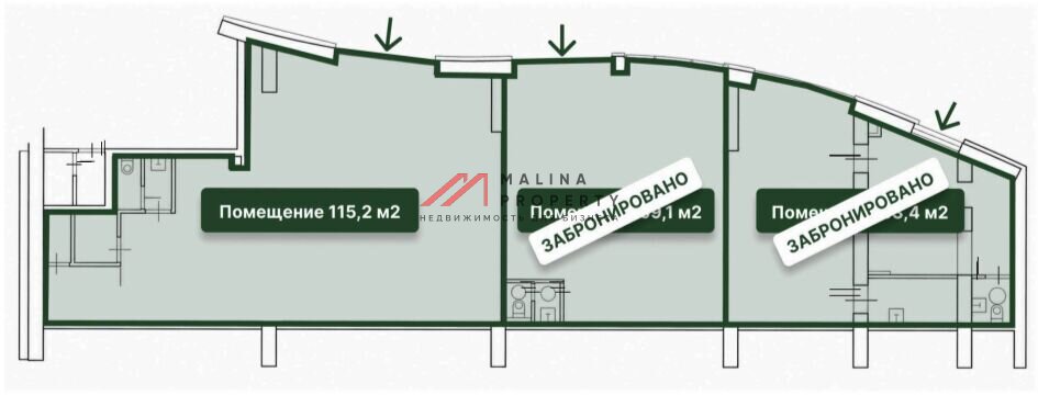 Продажа помещения в жилом комплексе Фестиваль парк