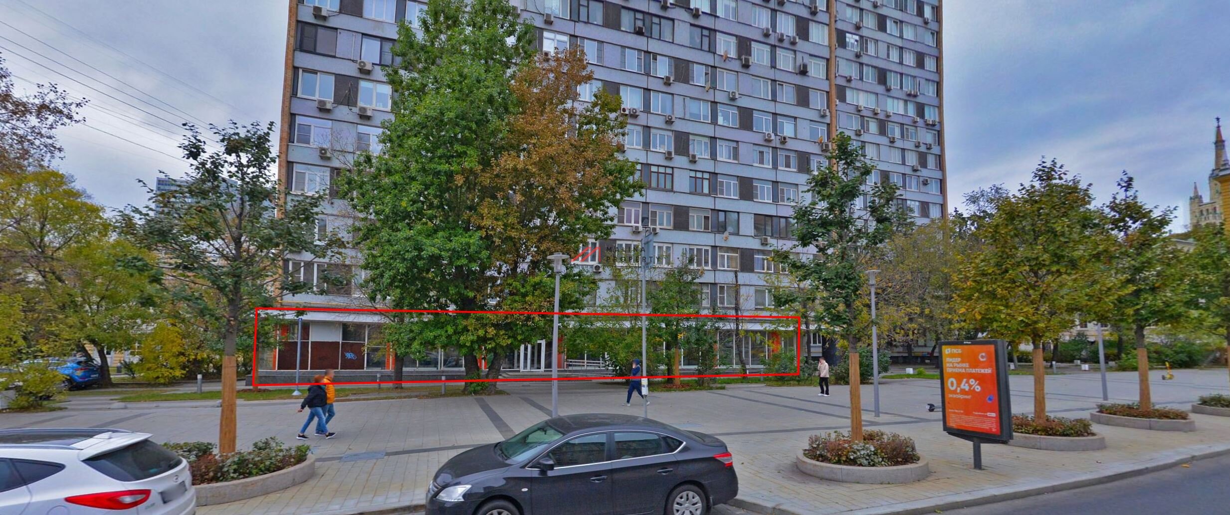 Аренда нежилого помещения на Новинском бульваре