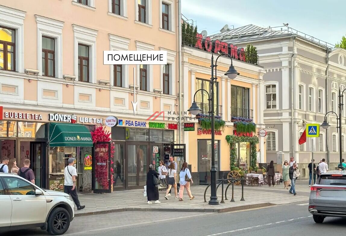 Продажа помещения с арендатором на Пятницкой