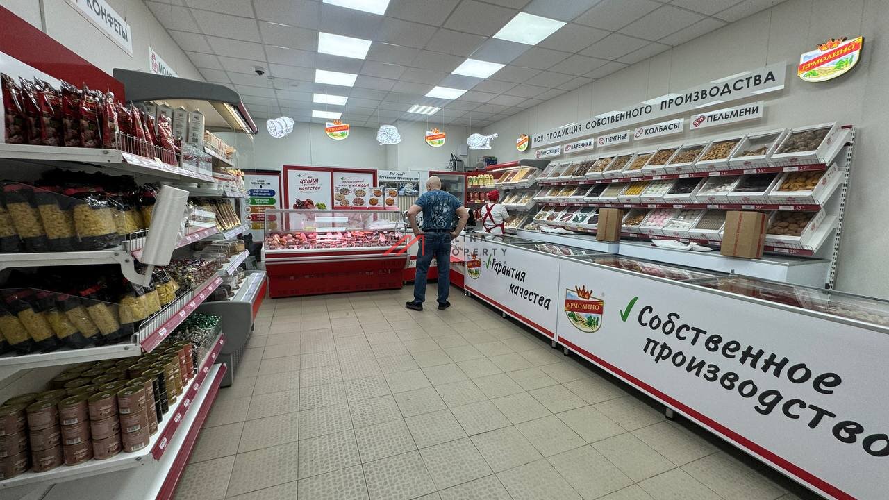 Продажа торгового помещения с магазином Ермолино