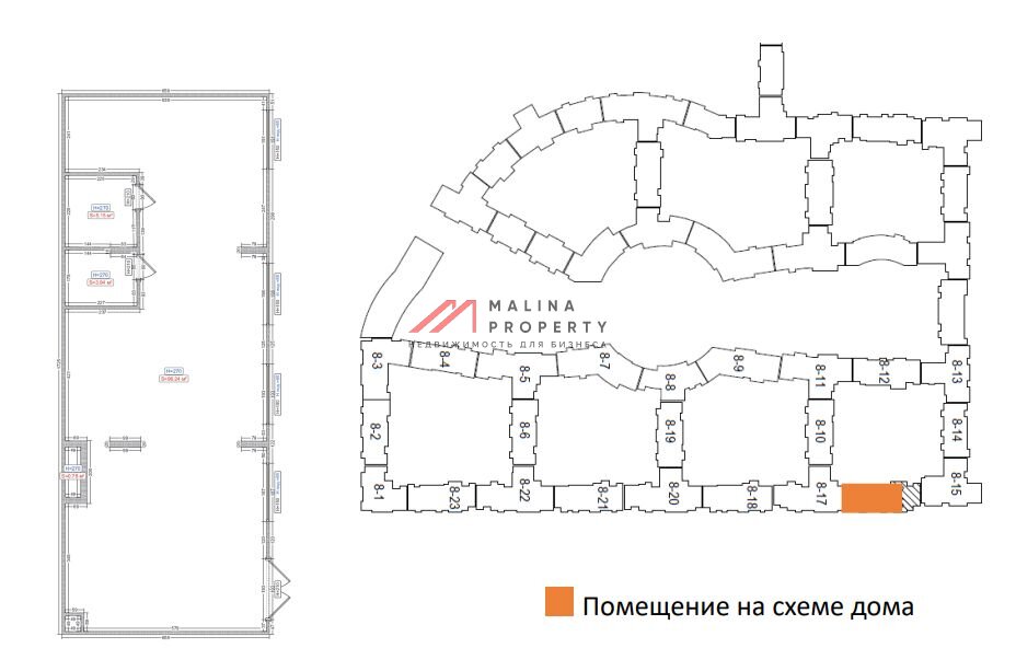 Продажа торгового помещения в ЖК "Римский"