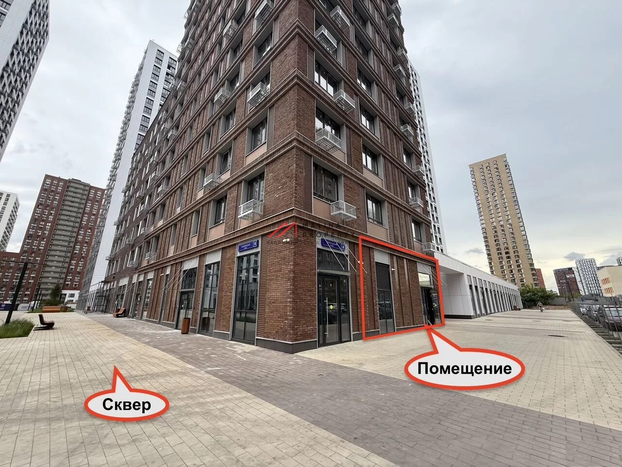 Продажа торгового помещения в ЖК "Сиреневый парк" 