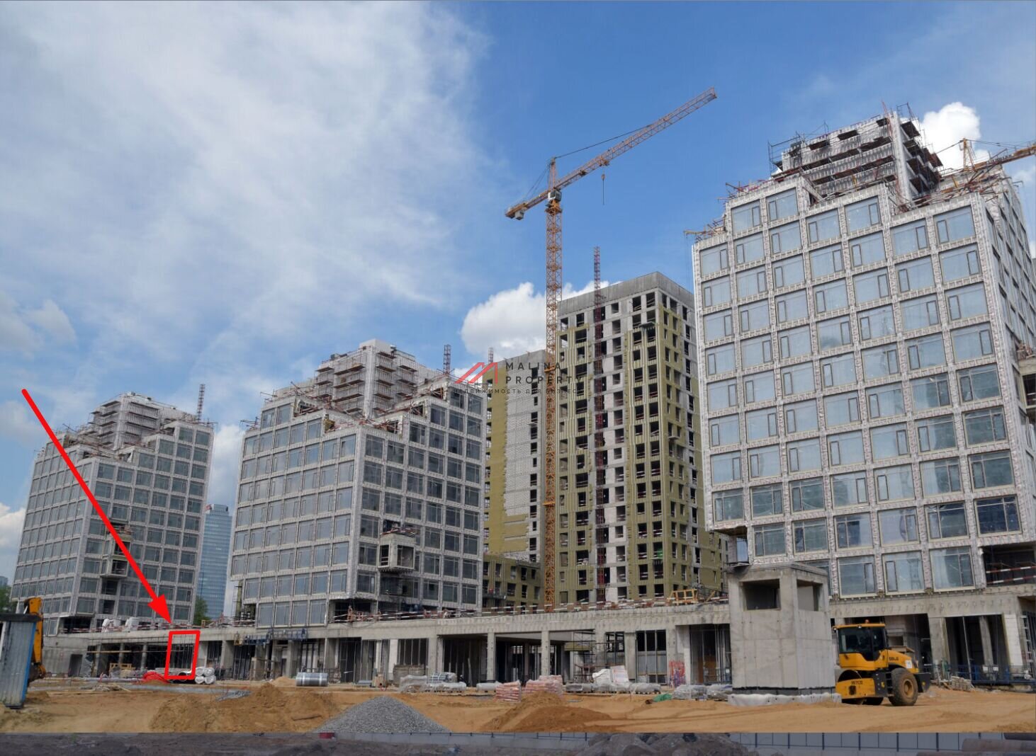 Продажа торгового помещения в ЖК "Shagal" 