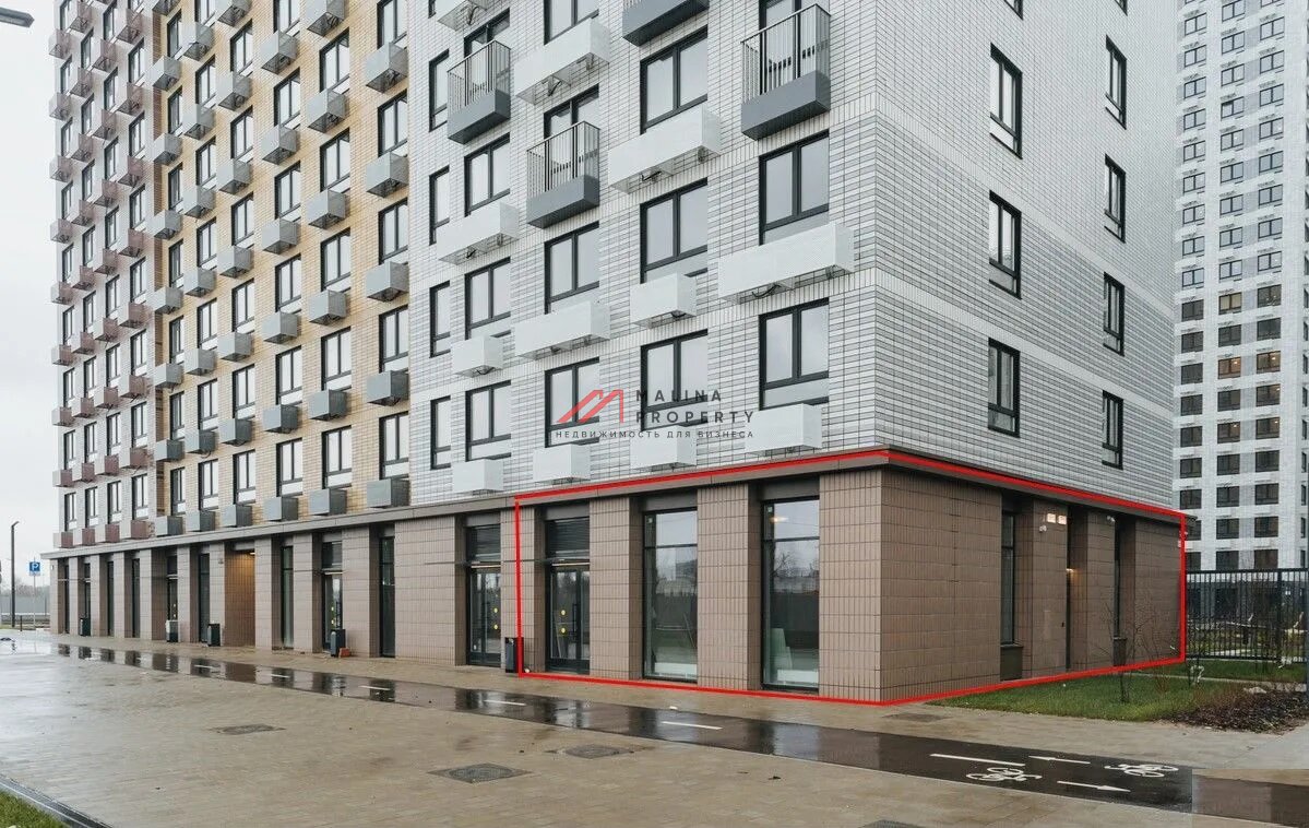 Аренда торгового помещения в ЖК "Яуза парк" 