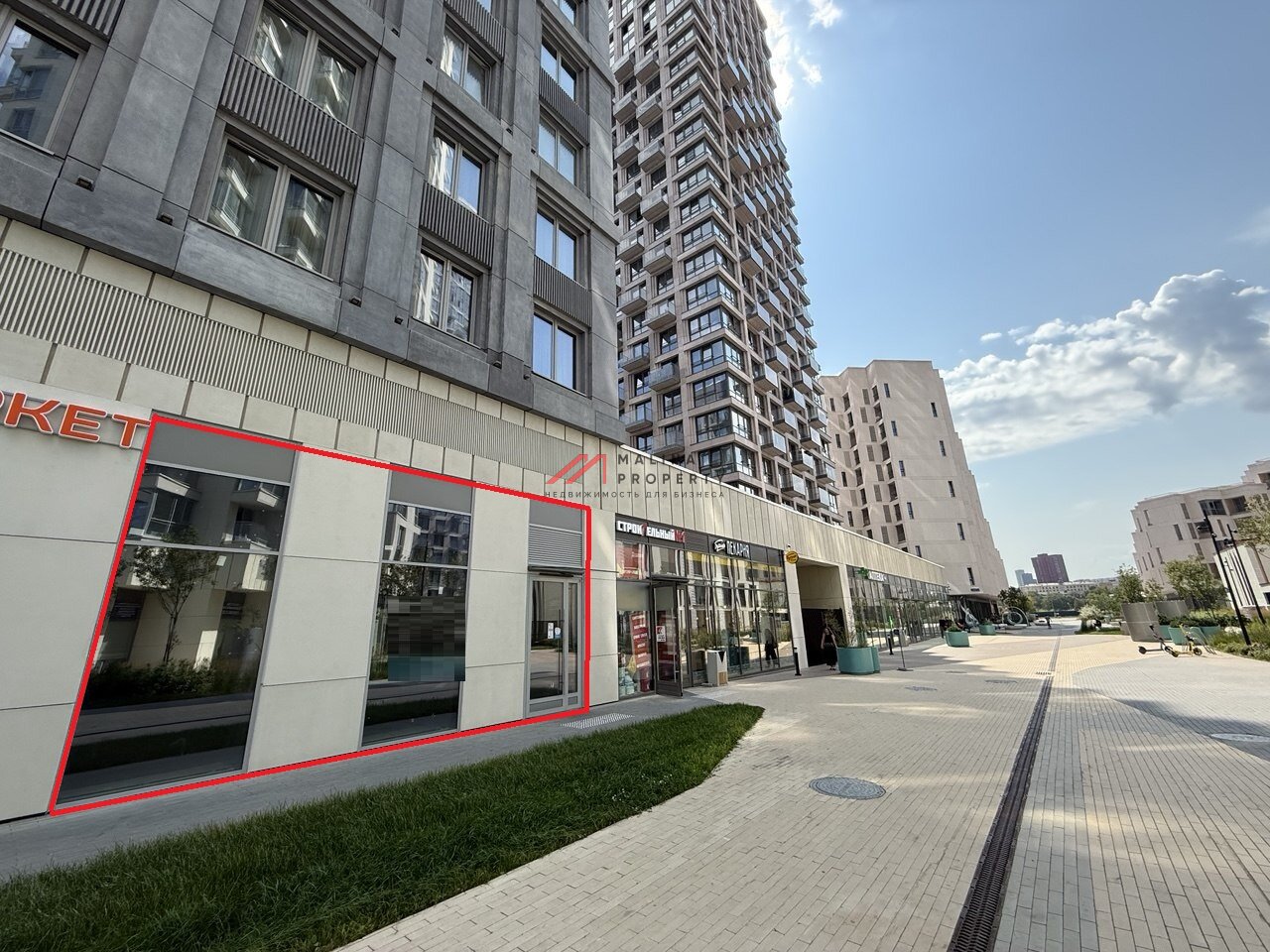 Аренда торгового помещения в ЖК Shagal