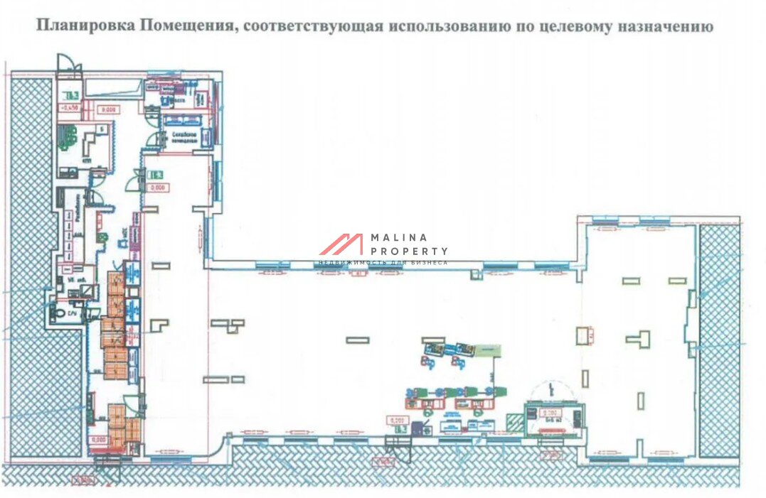 Продажа торгового помещения с супермаркетом Пятерочка